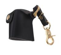 ASAKKURA Film Case Film Storage Bag Pu Material with Keychain Hook Secure Storage Versatile Use for Outdoor Photography in Urban Environments