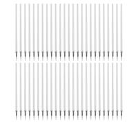 ASAKKURA fine Point Pen Refill Ink Refills Replacement Refills 100pcs Black Plastic 0.5mm Smooth Writing for Gel Pen School Supplies