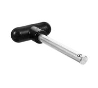 ASAKKURA Fitness Loading Pin PVC Cable Attachment Hand Strength Training Tool for Gym Equipment Stable Weight Stack Plate Storage Accessory Lightweight Portable Fitness Supplies