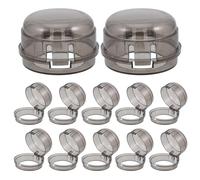 ASAKKURA Gas Stove Knob Proof Stove Knob Guards Safety Covers 12pcs Lightweight Protectors Compact Design for Oven Safety