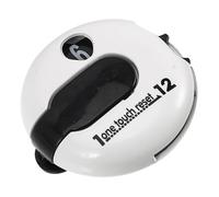 ASAKKURA Golf Score Counter with Clip Plastic Golfing Scoring Tool for Gloves Hats Belts Practical Stroke Counter for Golfers White