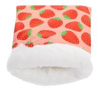 ASAKKURA Guinea Pig Warm Bed Small Pet Pouch Type Hamster Winter Nest Cozy Hideout for Chinchilla Sugar Glider Hedgehog Squirrel