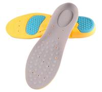 ASAKKURA High-Elastic Memory Foam Shoe Insoles Relief Foot Pads Pu Material for Long-Term Walking and Poor Foot Posture, 1 Pair Yellow Cushion Inserts
