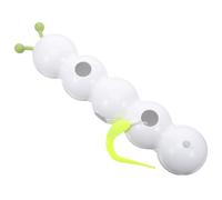 ASAKKURA Interactive Hanging Cat with Light Sensor and Plume Wall Mounted Electric Worm Design for Indoor Playtime Active Kitten Training and Cat Door Entertainment