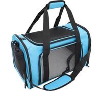 ASAKKURA Large-capacity Pet Carrier Handbag Black Oxford Cloth with Ventilation Mesh round Hole Design Warm and Comfortable Outdoor Cat Storage Bag Assorted style