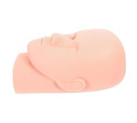 ASAKKURA Lash Mannequin Head for Makeup Practice Eyelash Extension Training Tool for Beginners Durable and Reusable Practice Face for Beauty Techniques and Hairdressing Demonstrations