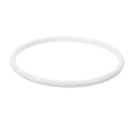 ASAKKURA Lid Seal Gasket Silicone Sealing Ring Rectangular White Silicone Rubber Stretchable Leak Prevention for Lunch Box Packing Lunch Kitchen Accessories