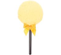 ASAKKURA Lollipop Plush Body Puff with Bow-knot Handle Comfortable Dry Makeup Puff for After- Use for Home Beauty Care