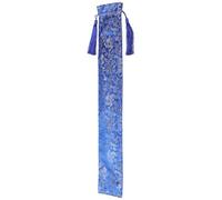 ASAKKURA Mahjong Rack Cover Drawstring Pouch Made of Soft Cloth Material Easy to Clean Protects Mahjong Pushers and Racks Decorative Blue Sleeve