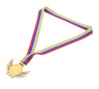 ASAKKURA Medals Awards for Plastic Medals with Golden Elegant Design Recognizing Achievements Cherished Keepsake for Kindergarten Events and Community Activities