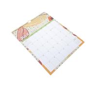 ASAKKURA Month Wall Calendar Planner with Thick Spiral Bound Organizer for Family and Business Large Writable Blocks for Daily Scheduling and Yearly Planning
