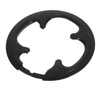 ASAKKURA Mountain Bike Chainring Guard Plastic with Screws, Front Sprocket Protector Cover for Bicycle Crankset, Cycling Chain Deflector Compatible with Road and Mountain Bikes