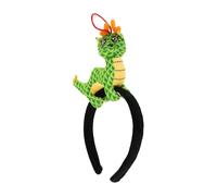 ASAKKURA New Year Hair Accessories Dragon Shape Headband for Adults Comfortable Cloth Material Practical and Adorable Headband Suitable for Celebrating The Dragon Year and Occasions