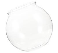 ASAKKURA Plastic Fish Bowl Lightweight Fish Tank round Creative Modern Compact Design Easy to Clean for Shopping Mall and Garden