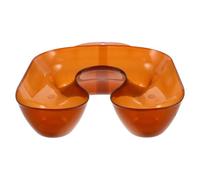 ASAKKURA Plastic Hair Coloring Perm Tray Hair Perming Neck Rest Organizing Solution Tray Reduces Time Searching Tools Comfortable Salon and Home Use