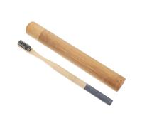 ASAKKURA Portable Bamboo Toothbrush with Tube Practical Tooth Cleaning Tool for Gums Care Stylish and Durable Design for Travel and Home Use