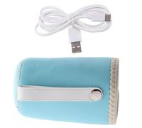 ASAKKURA Portable USB Bottle Warmer Travel-Friendly Heating Sleeve Safe Convenient Design for Feeding Bottles Multi-Functional Easy to Use for Parents The Go
