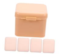ASAKKURA Powder Puff Makeup Sponges 3-Pack Triangular Cotton Foundation for Loose Powder Reusable Suitable for Skin Types Strap