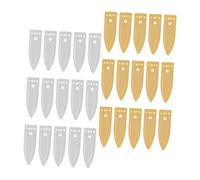 ASAKKURA Pure Copper and Zinc Electrode Strips Copper Zinc for Science Experiments DIY Fruit Battery Electrochemical Learning Accessories with Stable Flow and Fine Conductivity