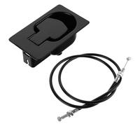 ASAKKURA Recliner Release Pull Handle Aluminium Alloy Strong Reinforced Construction Black Practical Easy Installation Replacement Part for Office Recliner Sofa