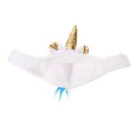 ASAKKURA Reptile Plush Hat Pet Costume Unicorn Shape Lightweight Comfortable Premium Plush Material Easy to Take off Party Cosplay for Lizard Random Color