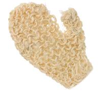 ASAKKURA Reusable Sisal Hemp Exfoliating Bath Mitt for Men and Women Natural Shower Glove with Comfortable Grip Multi-functional Skin Scrubbing and Dead Skin Removal Tool for Body Cleansing