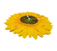 ASAKKURA Silent Wall Clock Wall-mounted Clock Resin Ip44 Waterproof Vintage Farmhouse Style Decorative Home Bedroom