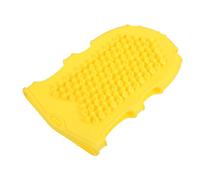 ASAKKURA Silicone Body Scrubber Exfoliating Brush for Gentle Massage and Cleansing Slip Design Durable Material for Bathing and Circulation Yellow Color
