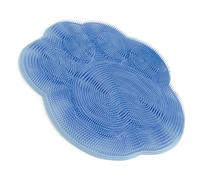 ASAKKURA Silicone Cat Claw Back Rub Pad for Shower Wall Mounted Back Scrubber Suction Cups Non-Skid Foot Mat for Bathtub Massage Pad