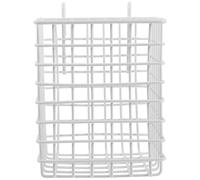 ASAKKURA Small Animal Feeder Hanging Feeder Cage-mounted Durable Iron 5.50x4.05x4.05in Suitable for Chinchilla and Rabbits