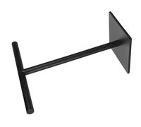 ASAKKURA Stainless Steel Towel Holder Standing Rack with T-Shaped Design, Compact Size and Flat-Bottom for Kitchen and Bathroom Countertop Use, Sturdy and Safe Hand Towel Stand