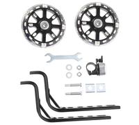 ASAKKURA Training Wheels with Wear-resistant Cycle Bell Professional Bike Stabilizers for Balance Support Easy to Install Bike Accessory for Boys and Learning to Ride