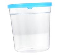 ASAKKURA Transparent Reptile Feeding Box for Small Pets Moisture-resistant Container with Smooth Surface Portable Mini Breeding Box for Spiders Crickets Turtles and Lizards Random Color