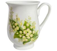 ASAKKURA Vintage Ceramic Mug and Sturdy Material with Anti-scalding Handle 300ml Versatile Coffee Cup Featuring Elegant Simple Design for Term Use for Home and Café Use