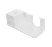 ASAKKURA Wall Mounted Hair Dryer Holder No-drill Hair Appliance Organizer for Bathroom Sturdy Design Easy Installation Space-saving Vanity Storage