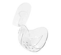 ASAKKURA Wall Mounted Makeup Sponge Holder Rack Compact Storage Organizer with Ventilation for Makeup Sponge Drying and Cosmetics Strong Bearing Capacity for Bathroom Vanity