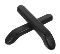 ASAKKURA Wheelchair Armrest Replacement Parts Soft PU Foam Cushions Comfortable Wide Arm Pads with Curved Elbow Design 8.5 or 14Cm Hole Distance for Mobility Aids and Daily Use