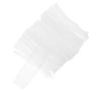 ASAKKURA Wine Bottle Protector Sleeve and Beer Bottle Cover 18cm White Pe Mesh Scratch and Shock Resistant 100pcs Set