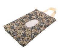 ASAKKURA Wipes Dispenser Case with Hanging Strap Portable Wet Wipe Holder for Strollers Diaper Bags and Travel Pattern