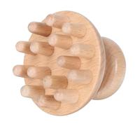 ASAKKURA Wooden Massage Comb for Scalp Relaxation Handheld Acupuncture Head Massager with Beech Anti-Damage Design for Hair Care and Fatigue Relief Traditional Chinese Wellness Tool