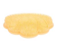 ASAKKURA Yellow Silicone 2 Pack Foot Scrubber for Shower Shower Back and Foot Scrubber Convenient Callus Remover for Daily Skin Care