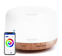 ASAKUKI Smart Wi-Fi Essential Oil Diffuser, App and Voice Control Compatible with Alexa, 500ml Aromatherapy Humidifier for Relaxing Atmosphere in Home Office Bedroom