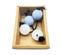 Asalato Instrument - Handheld Rhythm Shakers, Connecting Cord for Expressive Beat Control Enhances Musical Timing, Percussion Accessory for Adults and Group Play, Lightweight Style Design