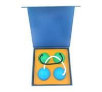 ASALATO SHAKERS - BALL RITHMIC ASLATUS | Kashaka Rattle, 2 Piece Wooden Clackers, African Asalated Percussion Instrument, Beginner Sand Ball for Music Lesson, Supplies