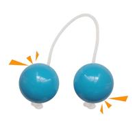 Asalato Shakers, Hand Percussion Instrument, African Rhythmic Shaker, Balls Design, Sand Ball Sound, Natural Wood Build, Ideal for Beginners Educational Use, 1.97 Inches