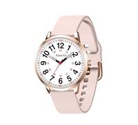 Asan Ge 38MM 3ATM Waterproof Wear Resistant Anti-Scratch Analog Nurse Watch 12/24 Hour Luminouse with Second Hand Military Time Big Face Easy to Read,Soft Breathable Easy to Clean Gift for Women