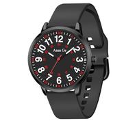 Asan Ge 40MM 3ATM Waterproof Wear Resistant Anti-Scratch Analog Nurse Watch 12/24 Hour Luminouse with Second Hand Military Time Big Face Easy to Read,Soft Breathable Easy to Clean Gift for Women, Full