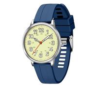 Asan Ge 41MM Men's Nurse Watch, Professional Military Time and Luminous Function | 3ATM Water Resistance, Silicone Strap, Suitable for Students and Nurses, Blue