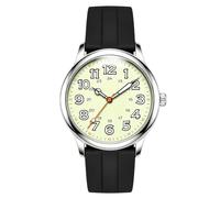 Asan Ge Men's Analog Watch - 3ATM Waterproof, 24H Luminous Dial, Scratch-Resistant Mineral Glass, Japanese Quartz Movement, Comfortable Silicone Strap - Ideal for Daily Wear, Work & Outdoor Activities