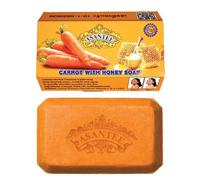 ASANTEE Carrot & Glutathione + Honey Herbal Spa Soap 125g bars (1)